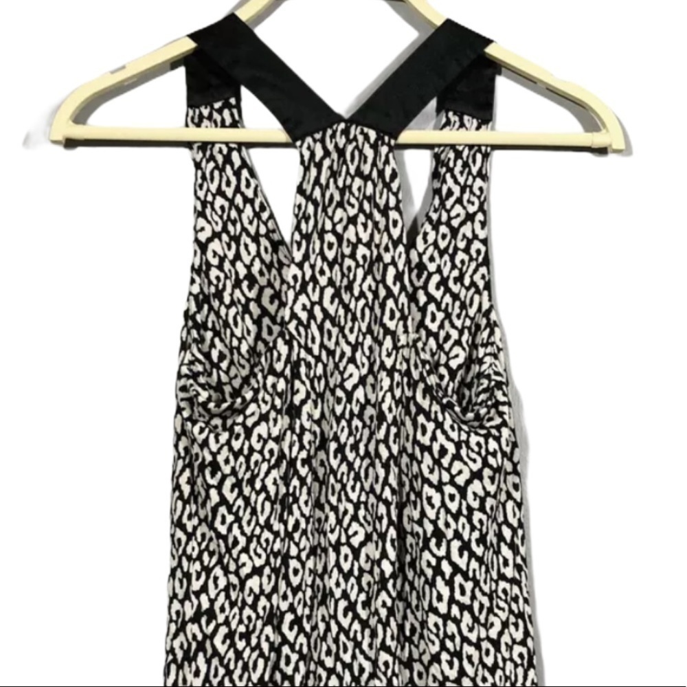 Dkny tank top sleeveless racerback black white SzS - Picture 3 of 12